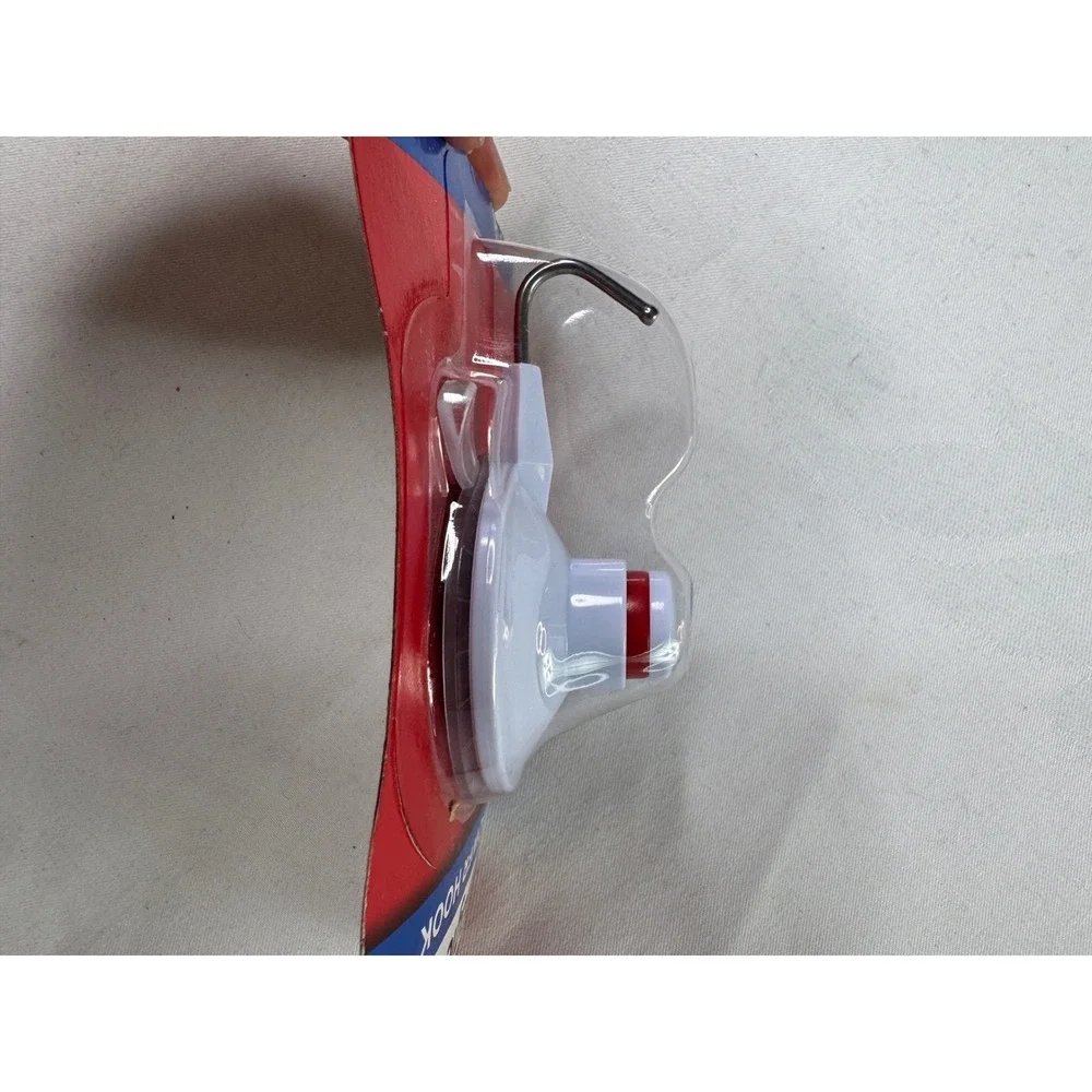 Magic Shower Hook Suction Cup Heavy Duty Plastic White Holds 8 lbs‎ Bathroom New